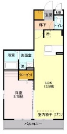 メゾンサカエの物件間取画像